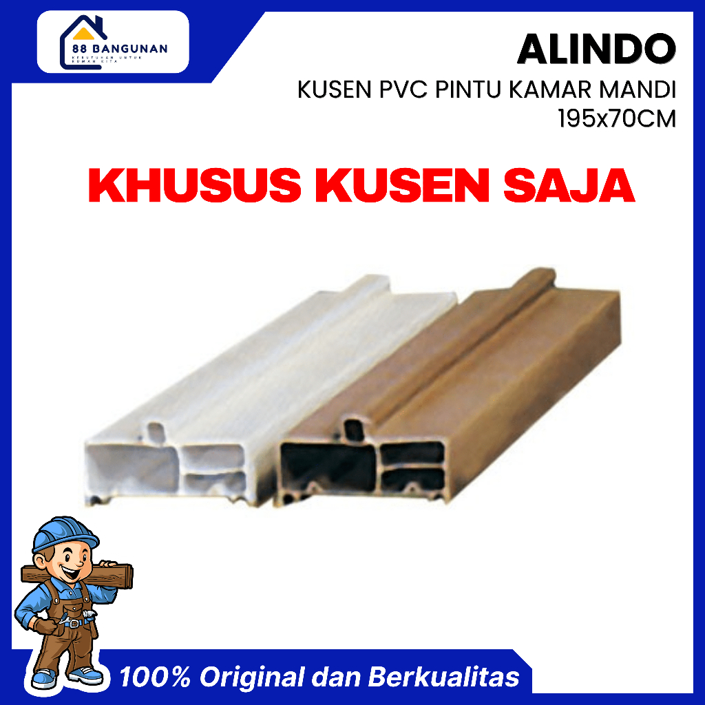 [KHUSUS KUSEN SAJA] KUSEN PVC PINTU KAMAR MANDI