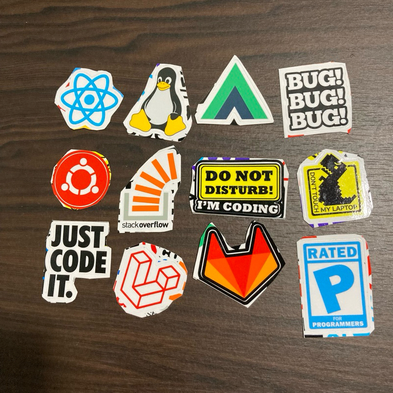 

Sticker Pack IT Program Tema Coding Programming Coder Programmer Waterproof Tumblr Laptop Case Hp Koper Helm Sepeda Motor