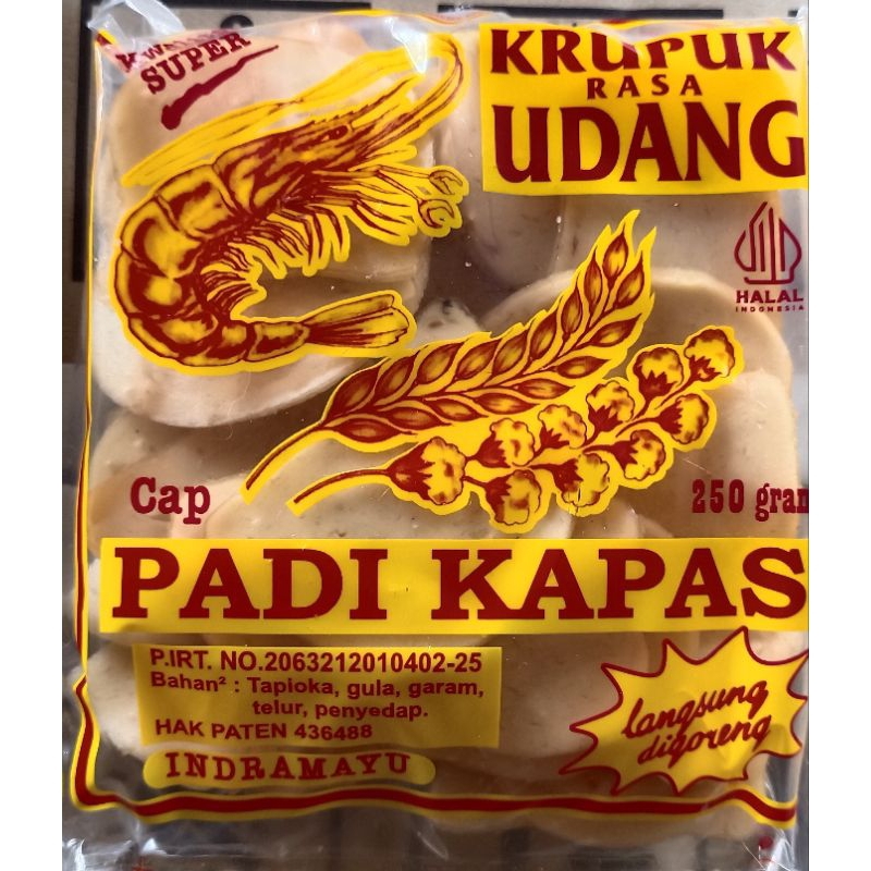 

kerupuk udang padi kapas 250gr