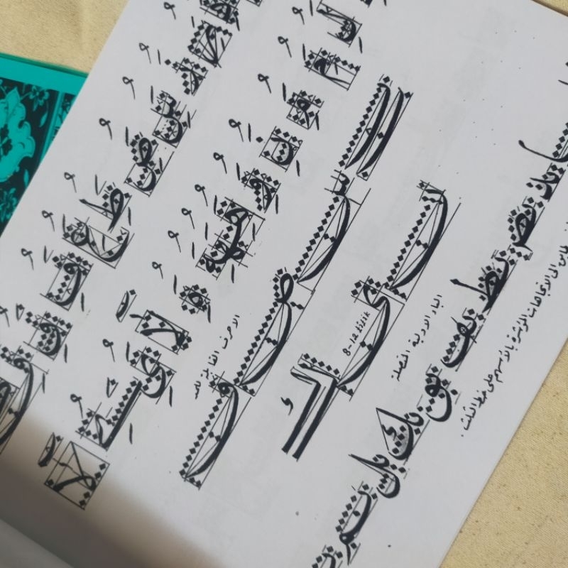 Buku Panduan Khat Naskhi titik Lengkap