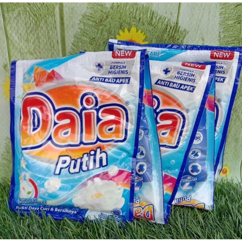Daia Putih 47 gram Sabun Detergen Bubuk Kemasan Sachet