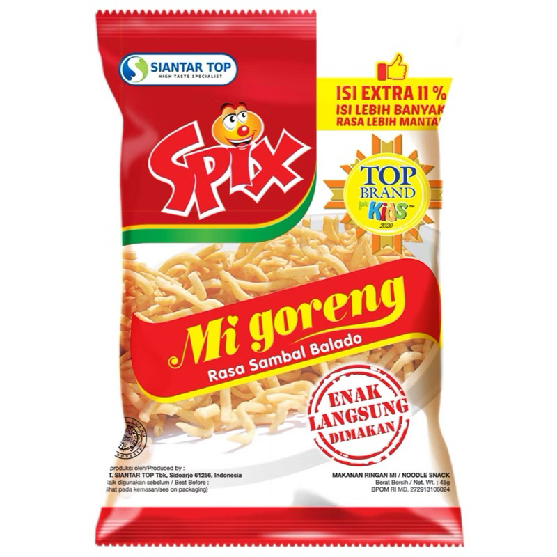 

MIE SPIX GORENG / 9gr & 16gr / 10pcs & 20pcs