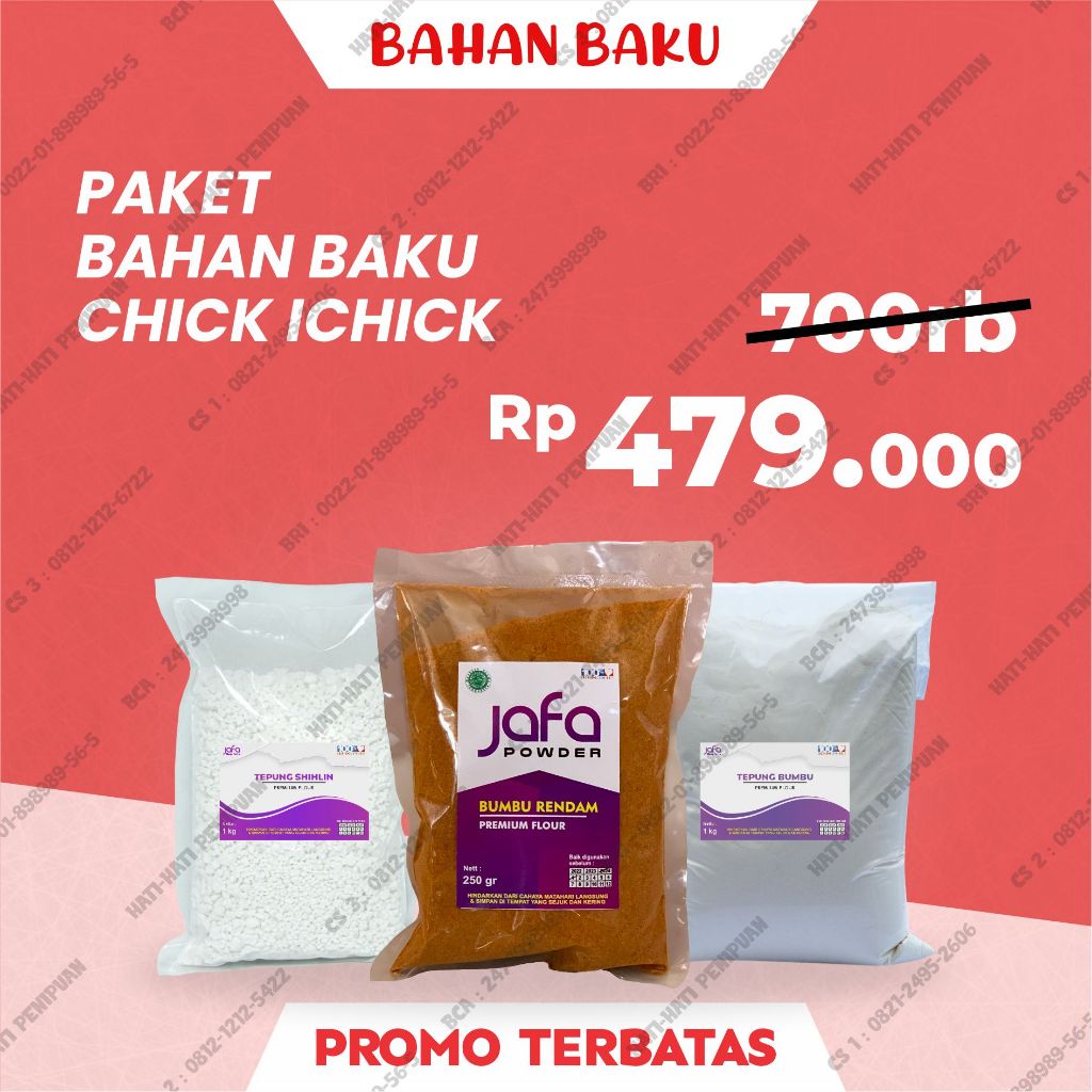 

Paket Bahan Baku Usaha Ayam Shihlin Taiwan Viral