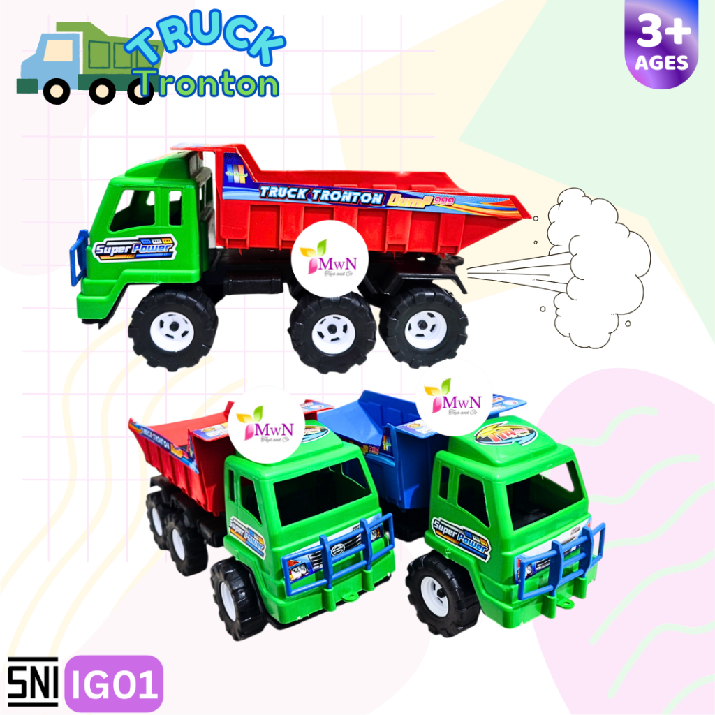 Mwn Mobil Pengangkut Pasir Truck Tronton Dump 999