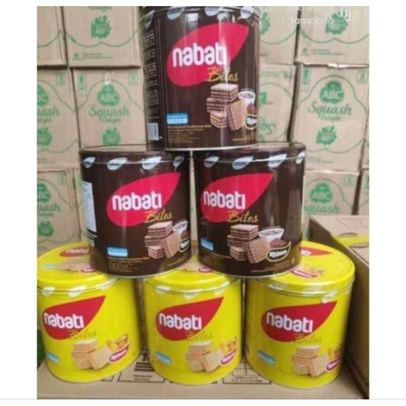 

Nabati Bites Richeese Wafer Keju / Cokelat Kaleng 240gr