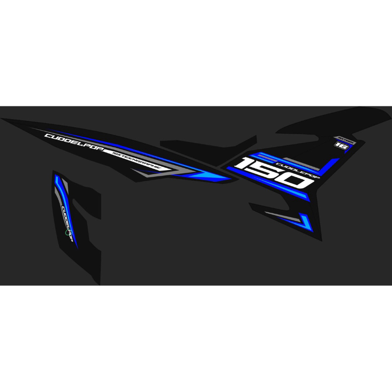 Striping MX king 150 transparan