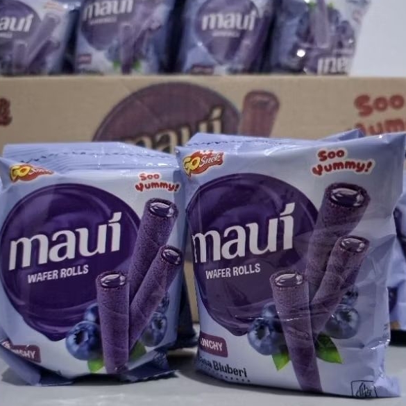 

Maui wafer roll bluebery //20 pcs // pack