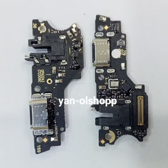 Papan cas PCB charger Oppo A53 / A32 PCB board Cas ORI