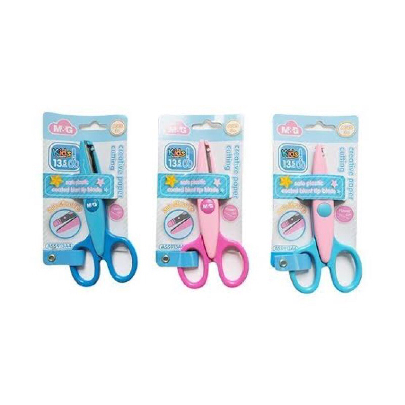 

M&G Stationery Kids Scissor 13cm Cloud Paper cutting / Gunting motif awan