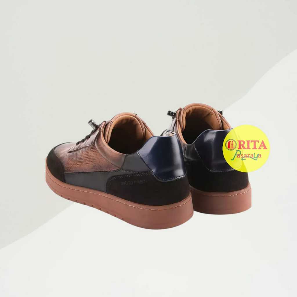 Bruno Premi Sepatu Sport Kulit Asli