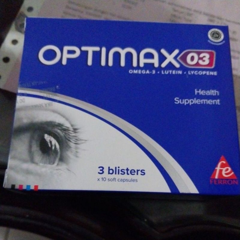 optimax O3 suplemen vitamin mata