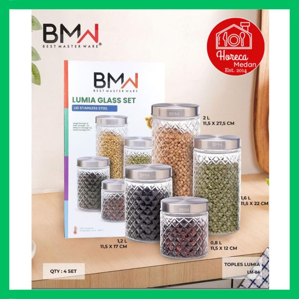 TOPLES SET KACA HA 4PC / TOPLES KACA MEWAH/ KADO PERNIKAHAN / TOPLES KUE LEBARAN