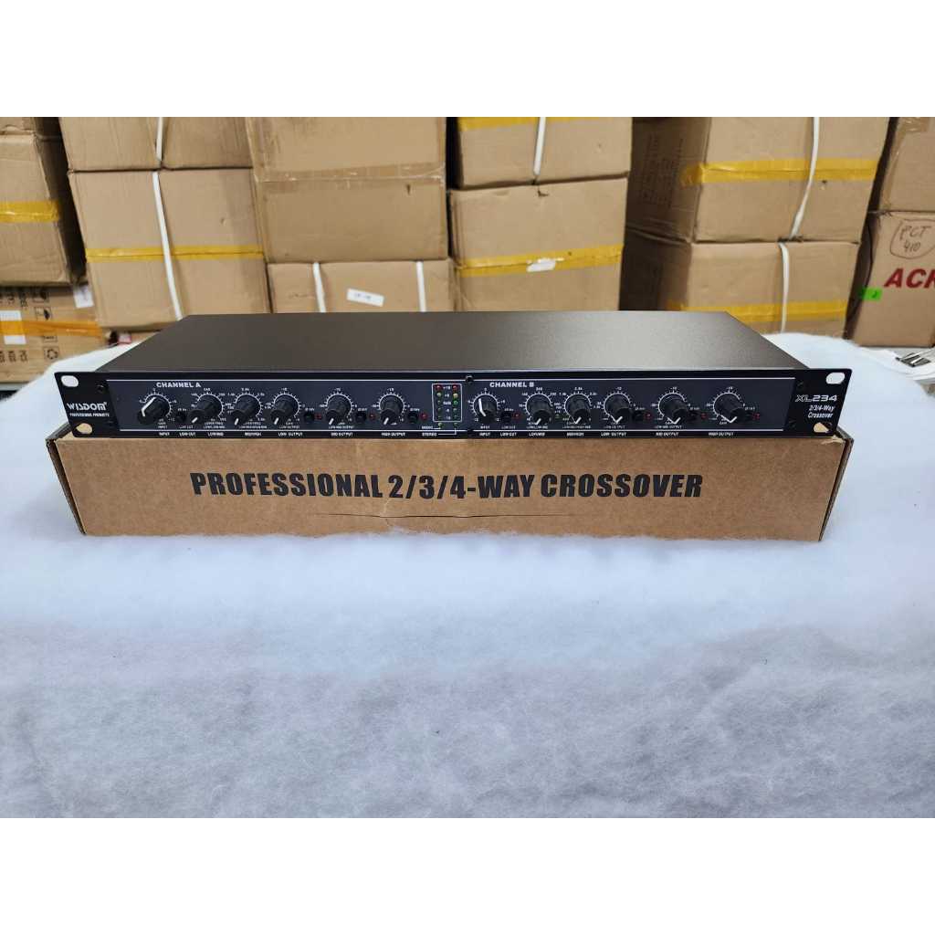 Wisdom XL234 / XL 234 - Crossover Aktif audio profesional original