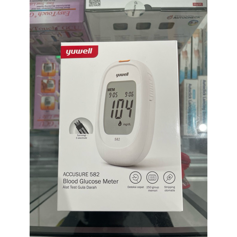 Yuwell Alat Test Ukur Gula Darah