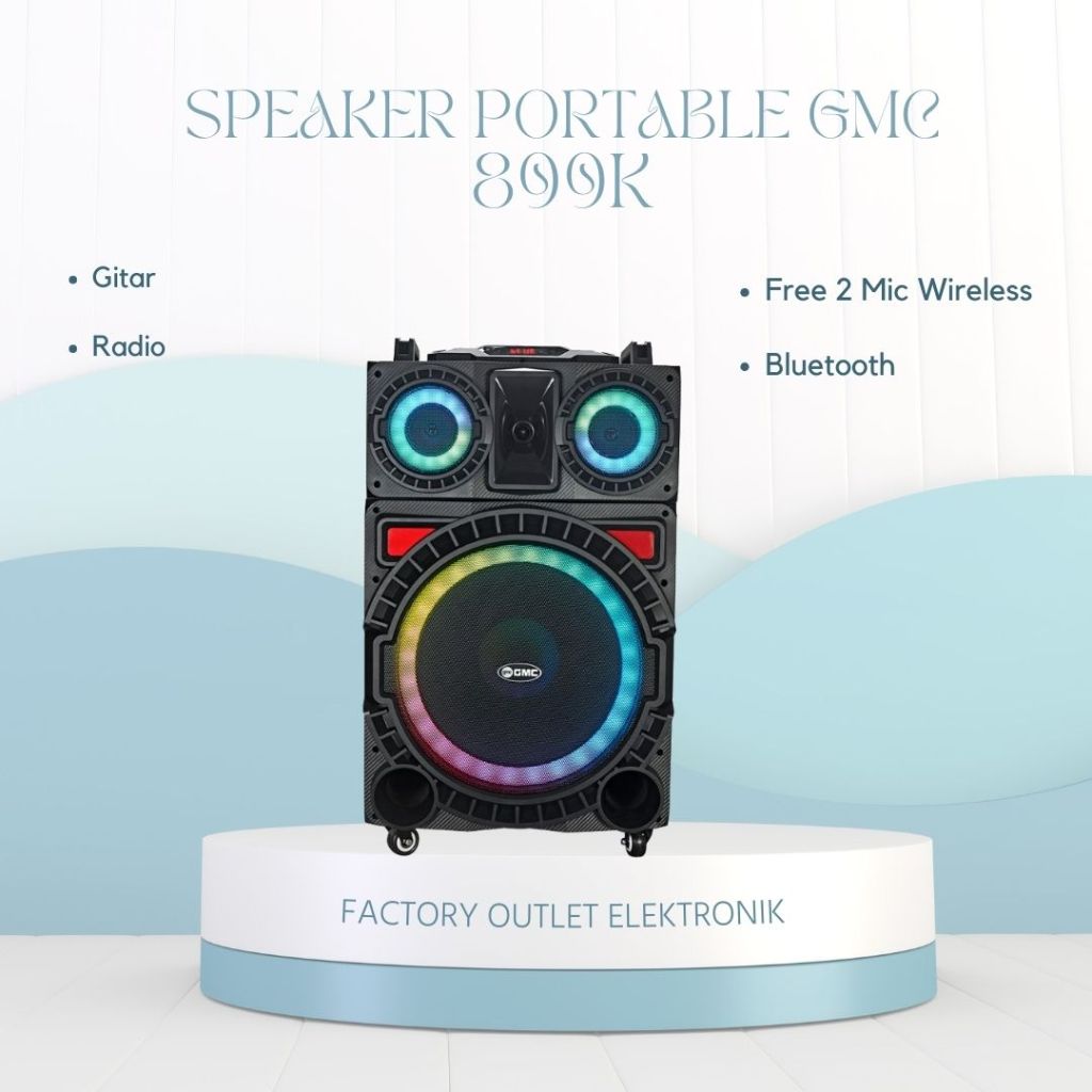 SPEAKER PORTABLE GMC 899K