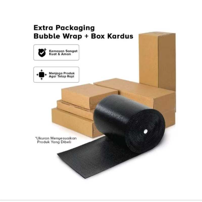 

Bubbl Wrap dan Dus untuk keamanan Pesanan Anda