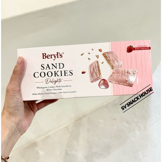 

Cokelat NEW Beryls SAND COOKIES [READYSTOCK EXP 10/25] INSTAN SAMEDAY JABODETABEK | Beryl's Sand Cookies Delight Wholegrain Cookies With Strawberry White Chocolate (120g) Beryls Ori Beryl Berils Beril Beryls Cokelat Coklat Original Malaysia Jastip