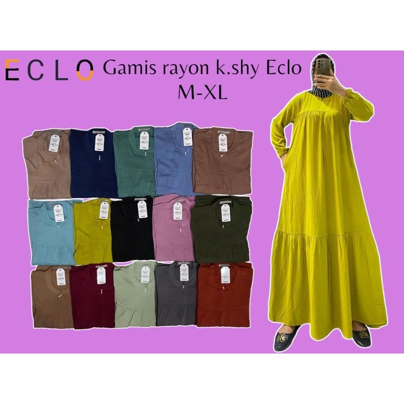 Gamis eclo rayon