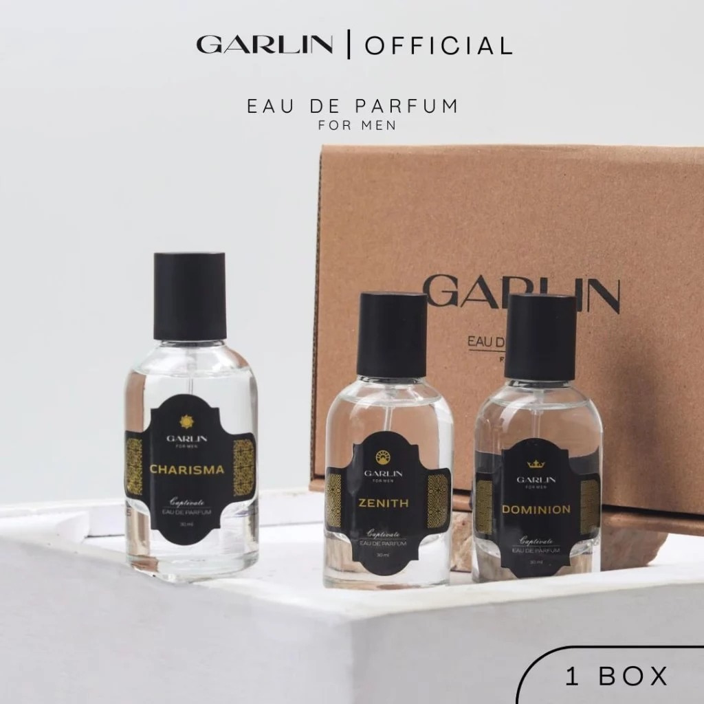 GARLIN EDP for Men Eau de Parfum - Parfum Pria Tahan Lama, BPOM PARFUM PEMIKAT WANITA GAIRAH SEKSUAL