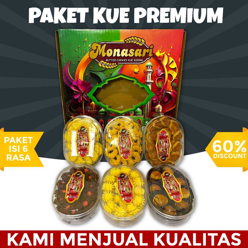 

PAKET KUE KERING LEBARAN IDUL FITRI PARCEL LEBARAN IDUL FITRI HAMPERS LEBARAN IDUL FITRI PARSEL THR NASTAR PUTRI SALJU KASTANGEL KACANG 5