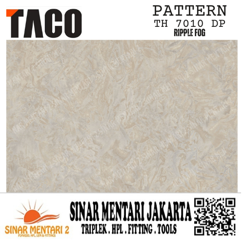TACO HPL PATTERN TH 7010 DP RIPPLE FOG