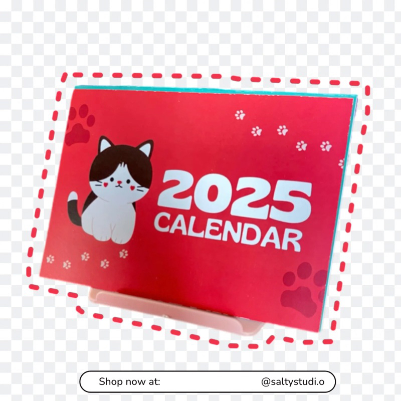 

[SAL'S CALENDAR] Kalender Meja Desain Kucing