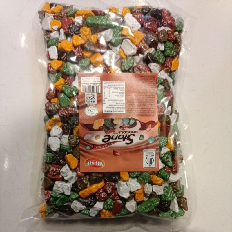 

QH Coklat Batu Kerikil 1Kg Kemasan Cokelat Batu Chocolate Stone