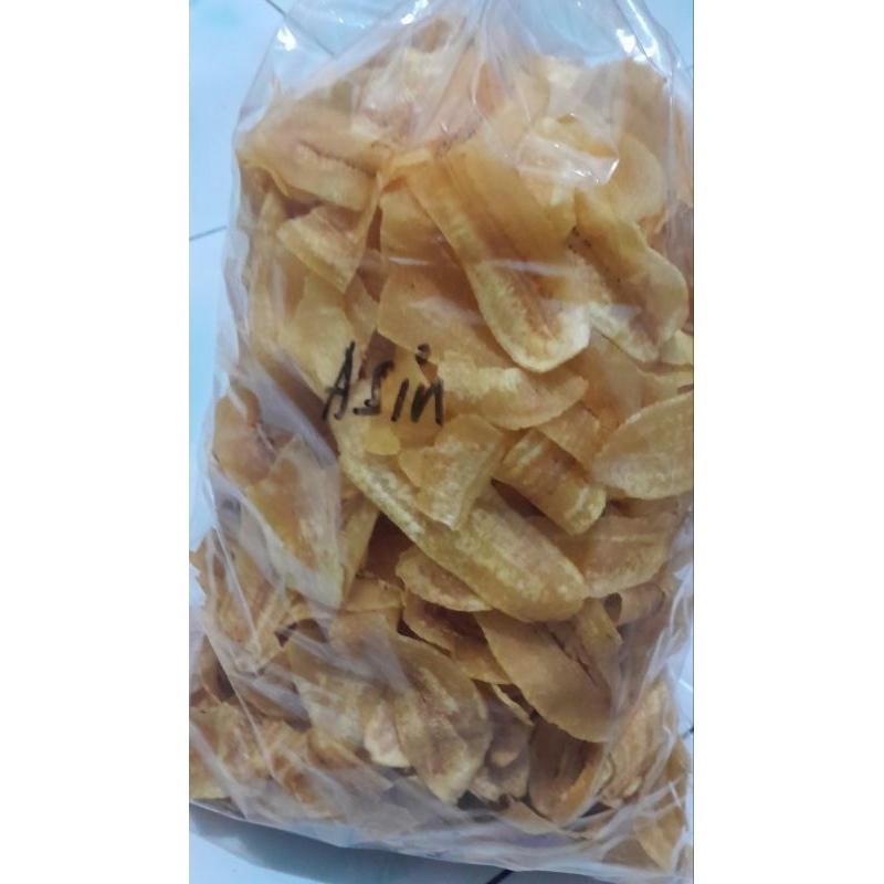 

Kripik Pisang Asin (500gram)