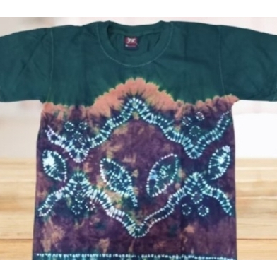 Kaos Sasirangan (Batik Khas Banjar) Lengan Pendek Gaggi