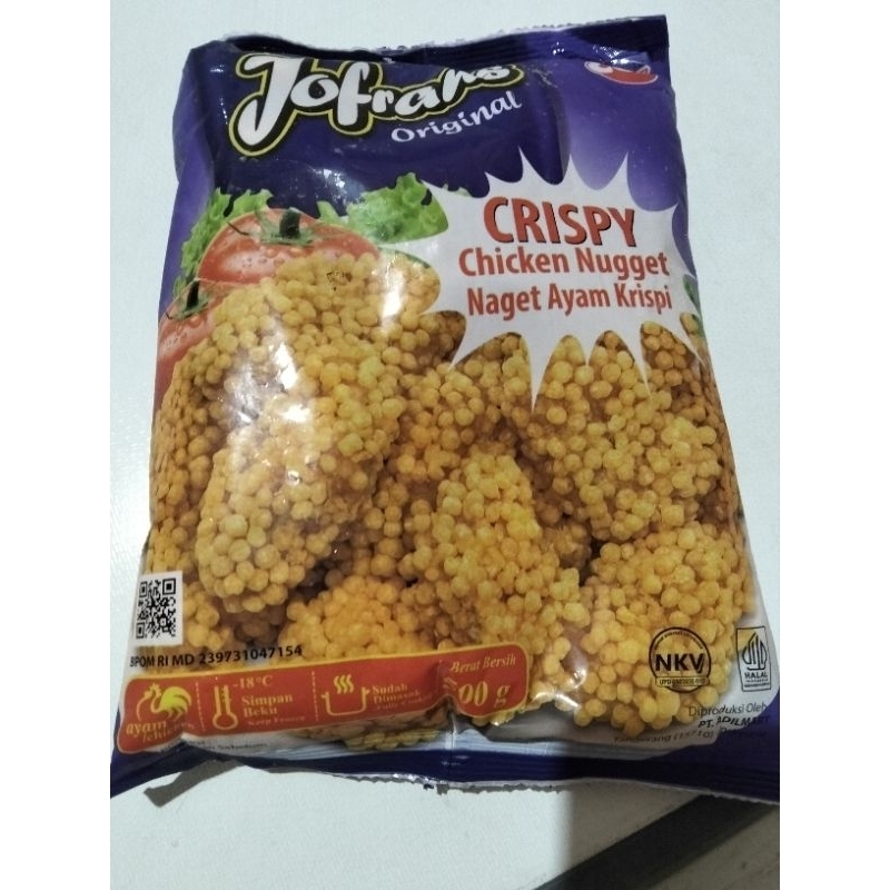 

jofran nugget crispy 500gr