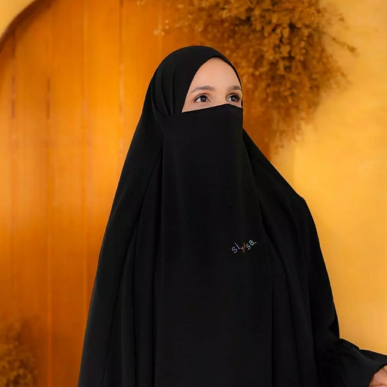 [SILMIKAFF] SiSeSa French Khimar Hanisah Terbaru Gamis Jilbab Hijab Syari Original Asli