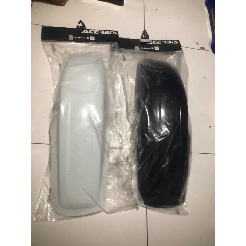 REAR FENDER ACERBIS NOST BLACK WHITE
