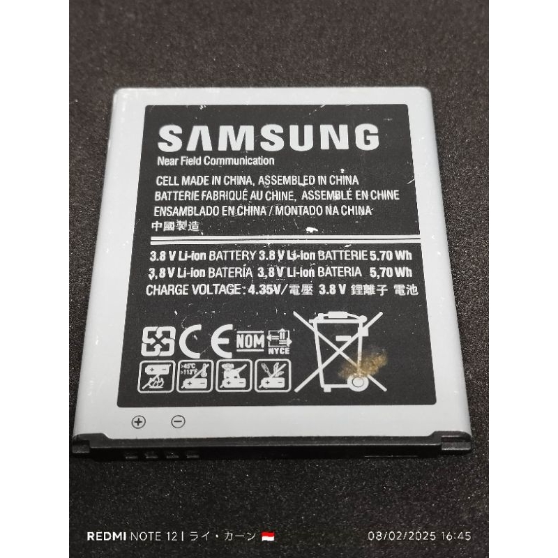 Baterai Samsung J1 Mini