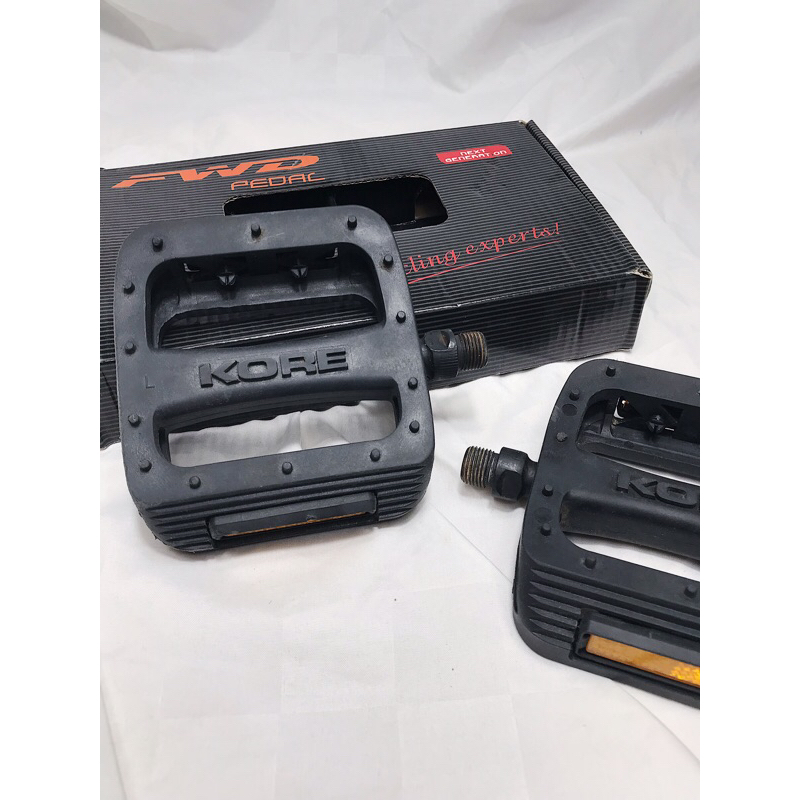 (Perlengkapan/Peralatan/Hobby) Pedal Sepeda Merk KORE Original - Black | Hobby | Laki-Laki | Pria | 