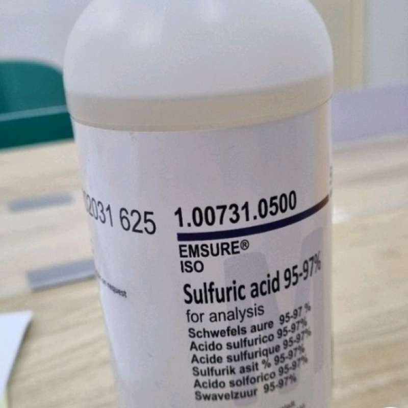 ha 2 es o4 sulfuric 500ml merck