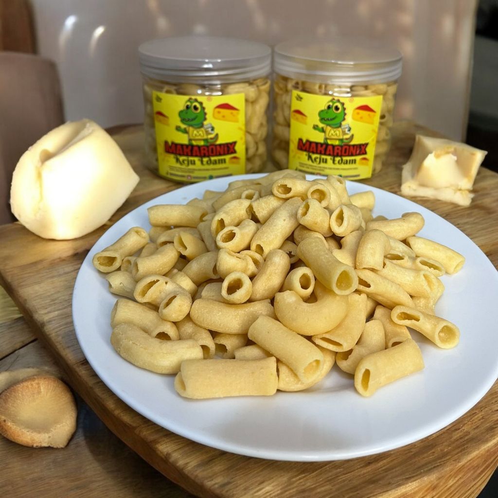 

Makaroni Keju Premium - Makaronix | Gluten Free Keju Cheddar dan Edam