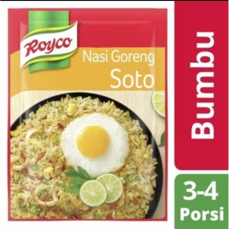 

Royco Bumbu Siap Pakai Nasi Goreng Soto 17g