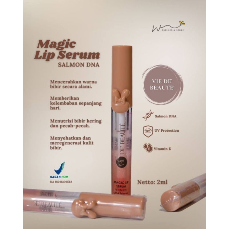 Vie De' Beaute Magic Lip Serum Salmon DNA