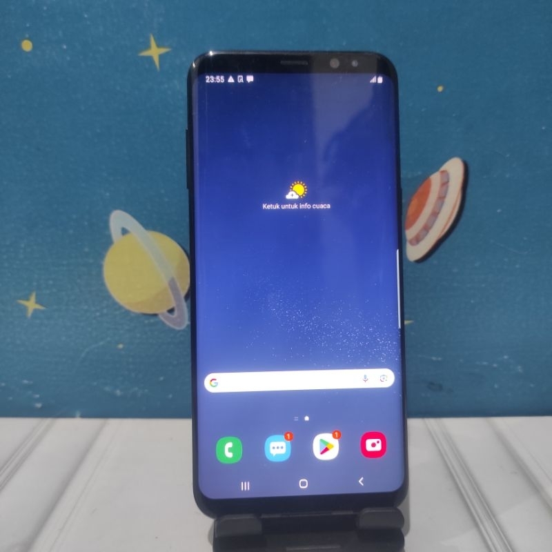 Samsung galaxy S8 plus second 6/64 resmi SEIN