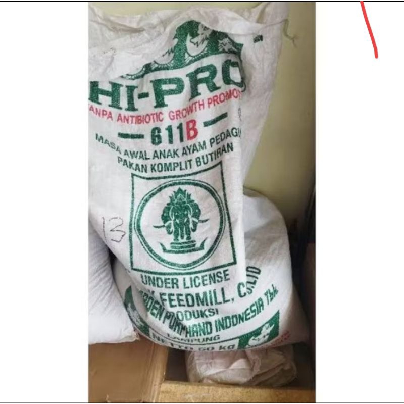 Pur Ayam Pakan Ayam eceran 611B