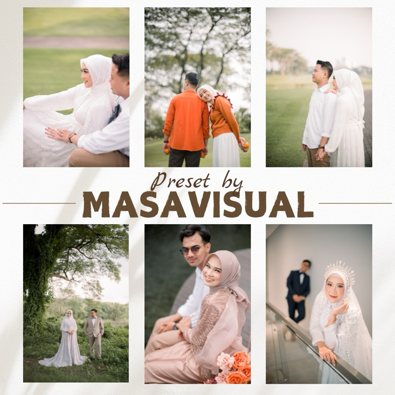 Preset MASAVISUAL Original, Preset Wedding dan Prewedding Lightroom dan Photoshop