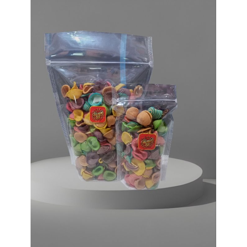 

Kuping Gajah pelangi mini manis gurih