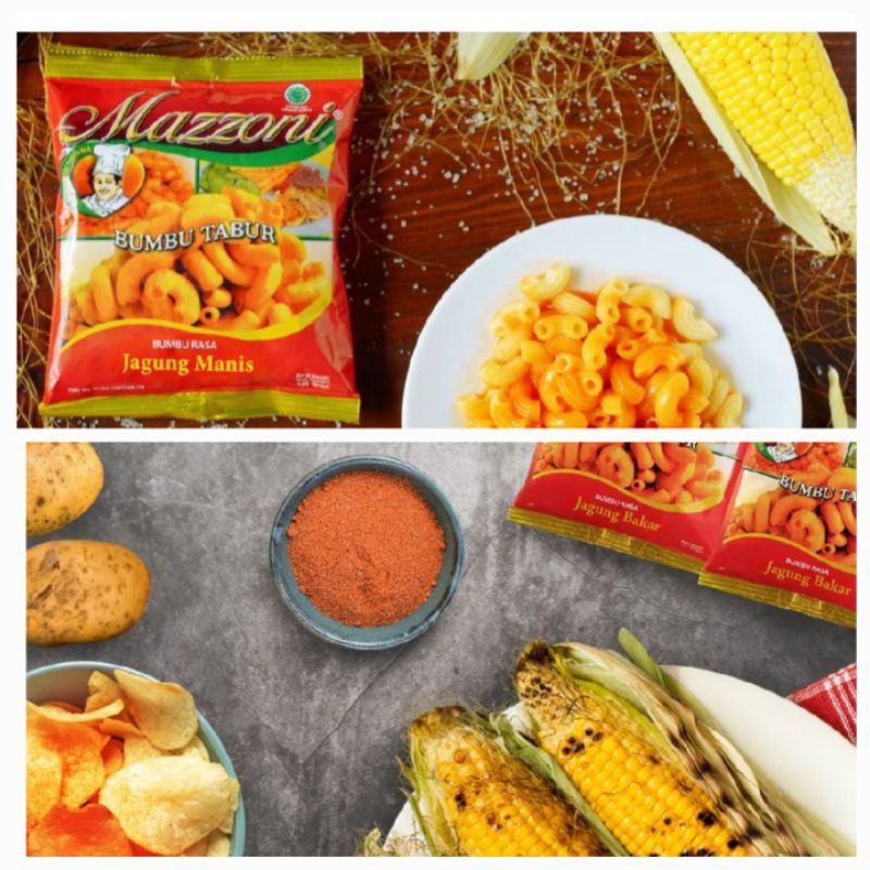 

Mazzoni Bumbu Tabur Rasa Jagung Manis / Jagung Bakar 100gr