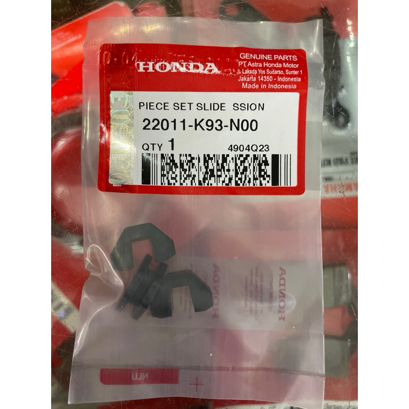 Piece Set Slide Honda Scoopy Esp Beat Esp Vario 110 Esp ORIGINAL k93 HGP.