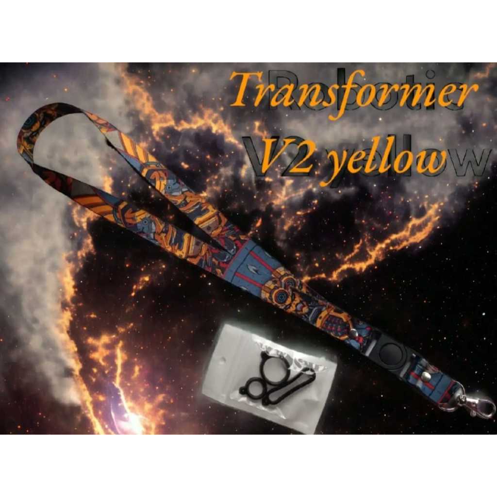 

Gantungan tali lanyard TRANSFORMERS/Gantungan kunci/Name Tag dan ID Card Free 0 ring 3pcs bisa ukuran 2cm Full Printing Luar dalam 100% original