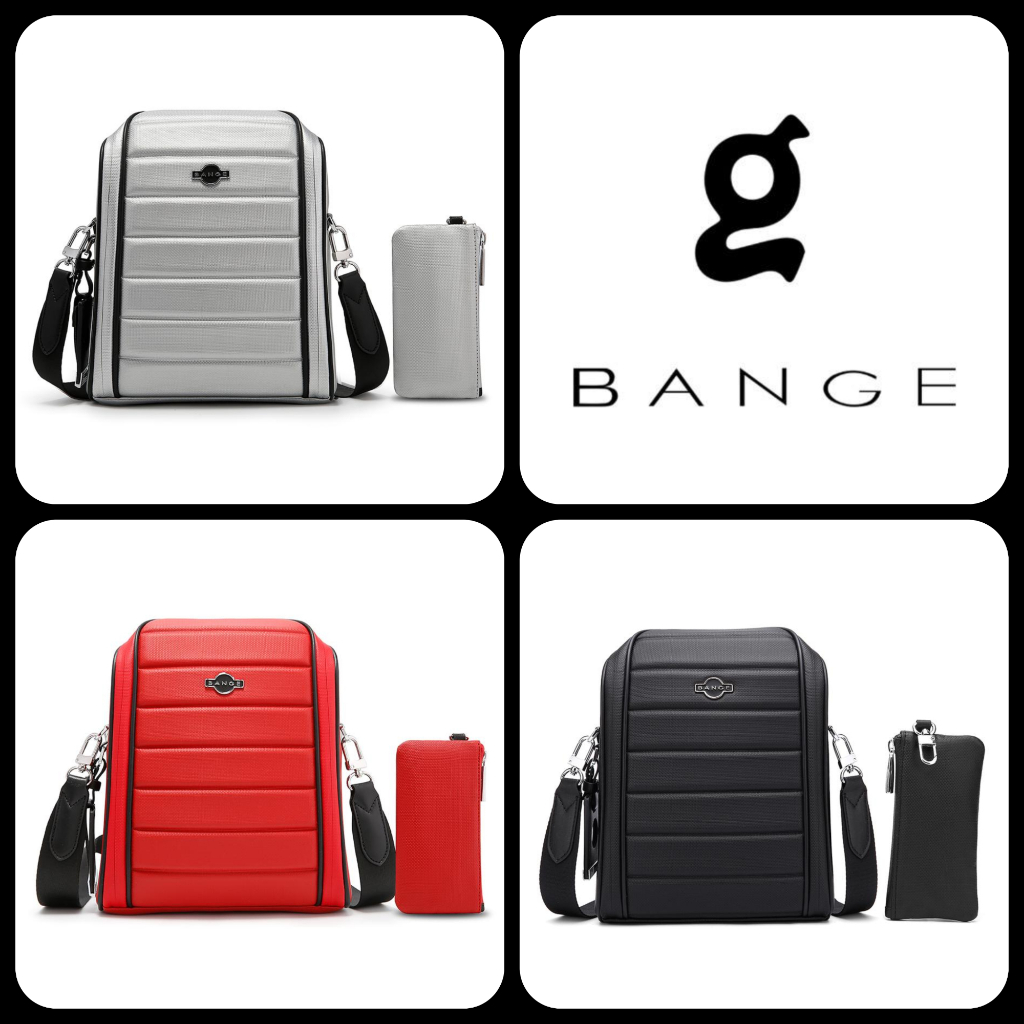 Bange Exclusive Crossbody bag set pouch tas selempang pria wanita YD 252 eg az
