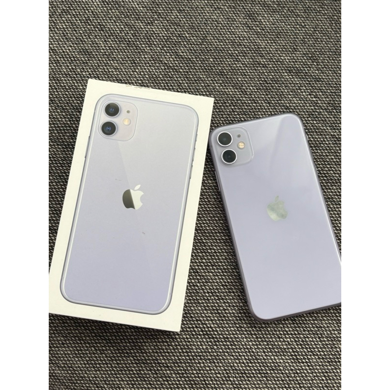 IPHONE 11GB UNGU 64GB ORI IBOX SECOND