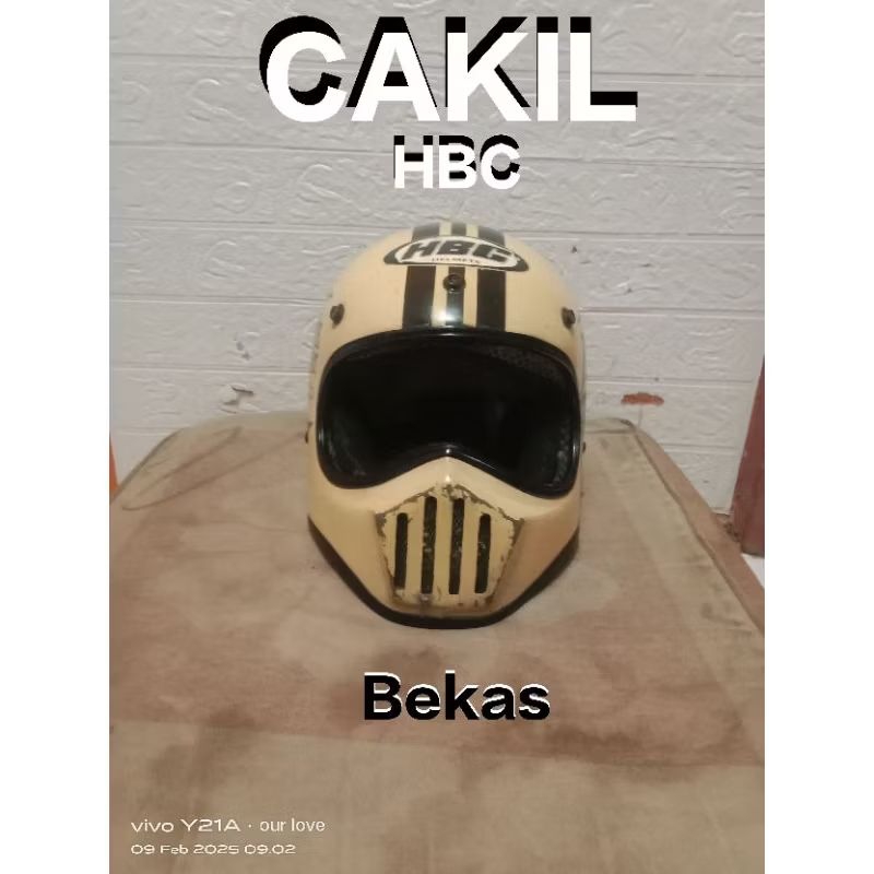 helm cakil hbc second