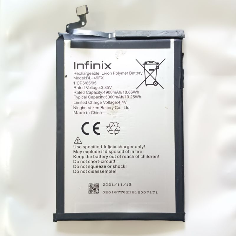 BATRE BAYERAI BATERY INFINIX HOT 9 PLAY / 10 PLAY / 10S ORIGINAL COPOTAN