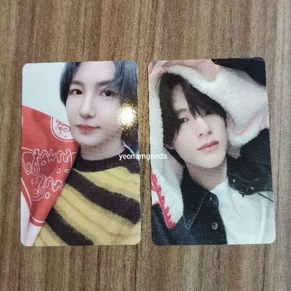 Trading Card Pink Christmas Renjun Jeno NCT Dream